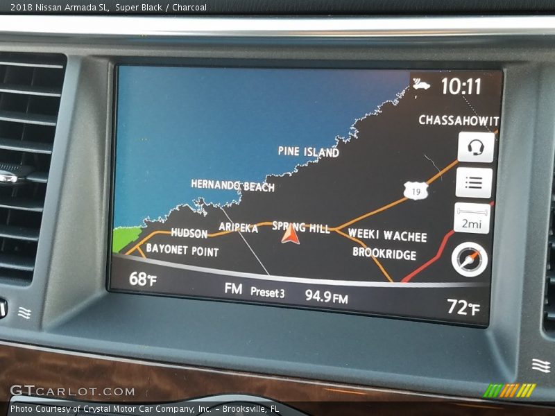 Super Black / Charcoal 2018 Nissan Armada SL