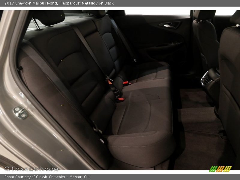 Pepperdust Metallic / Jet Black 2017 Chevrolet Malibu Hybrid
