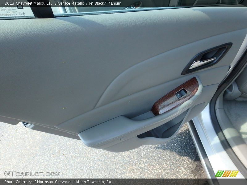 Silver Ice Metallic / Jet Black/Titanium 2013 Chevrolet Malibu LT