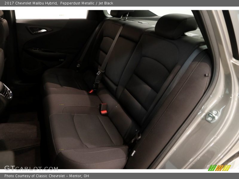 Pepperdust Metallic / Jet Black 2017 Chevrolet Malibu Hybrid