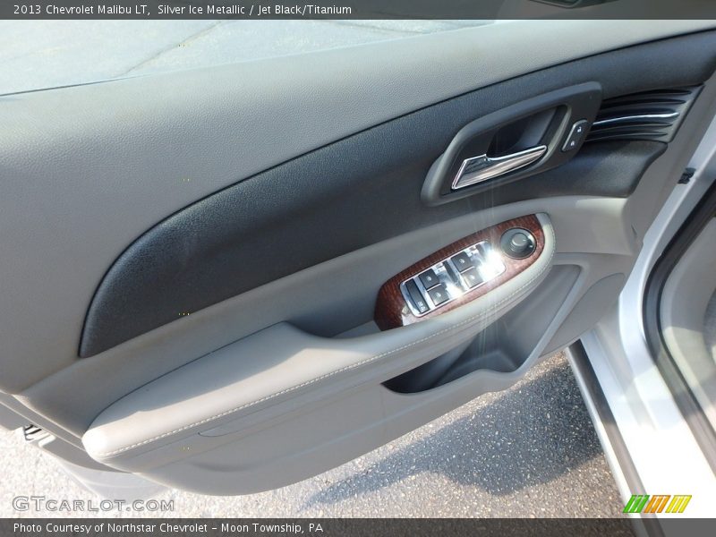 Silver Ice Metallic / Jet Black/Titanium 2013 Chevrolet Malibu LT