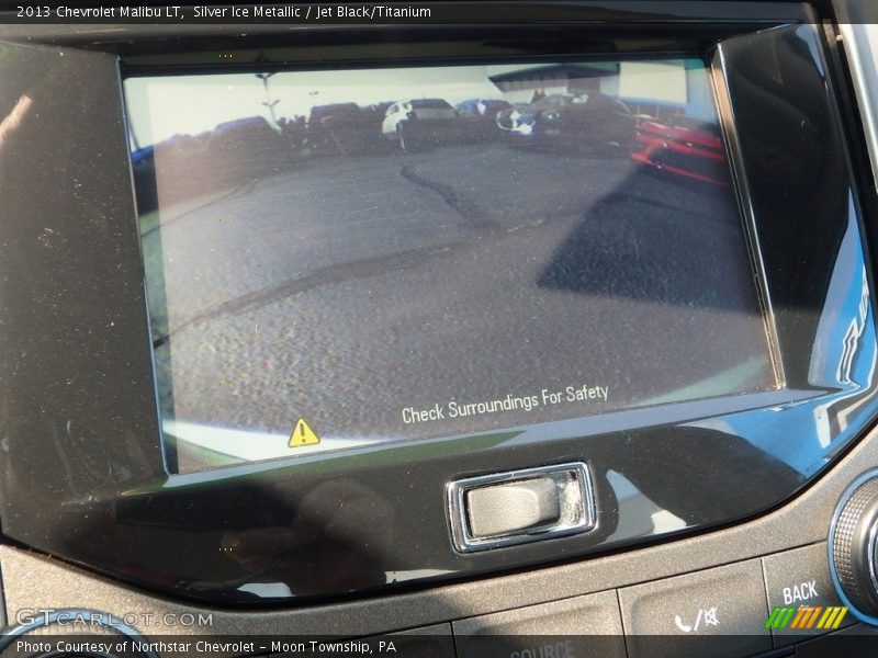 Silver Ice Metallic / Jet Black/Titanium 2013 Chevrolet Malibu LT