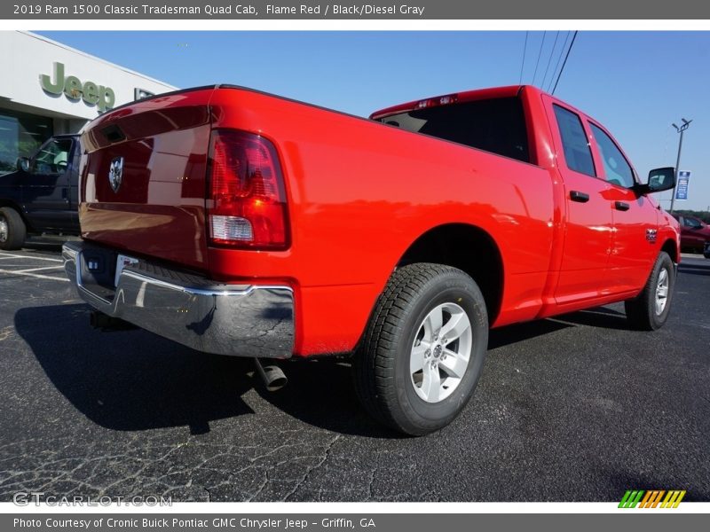 Flame Red / Black/Diesel Gray 2019 Ram 1500 Classic Tradesman Quad Cab