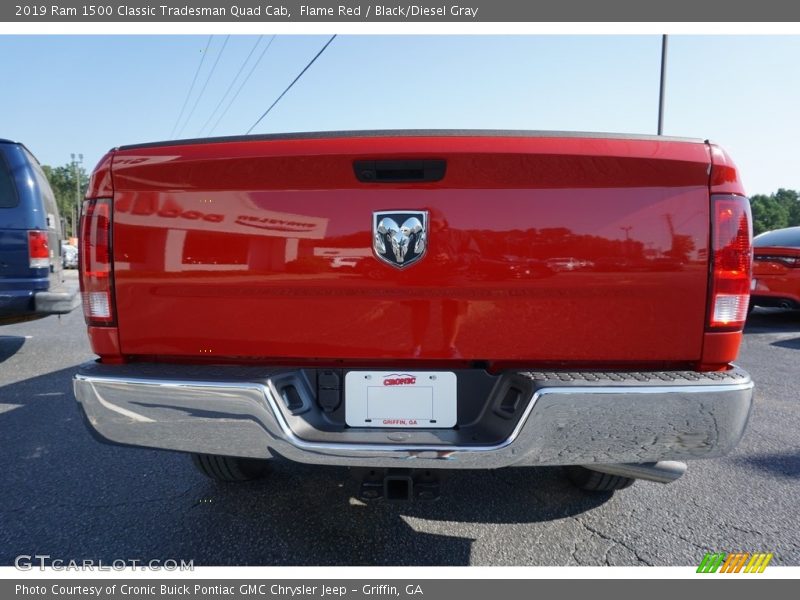 Flame Red / Black/Diesel Gray 2019 Ram 1500 Classic Tradesman Quad Cab