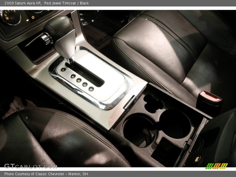 Red Jewel Tintcoat / Black 2009 Saturn Aura XR