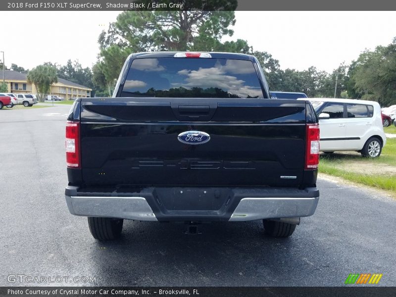 Shadow Black / Earth Gray 2018 Ford F150 XLT SuperCrew