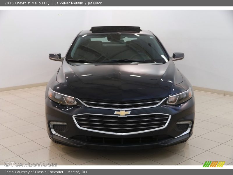 Blue Velvet Metallic / Jet Black 2016 Chevrolet Malibu LT