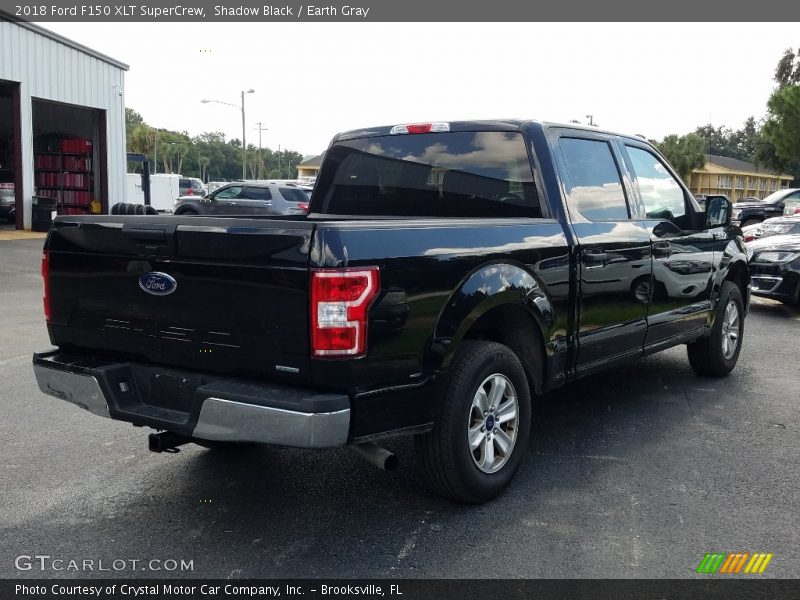 Shadow Black / Earth Gray 2018 Ford F150 XLT SuperCrew