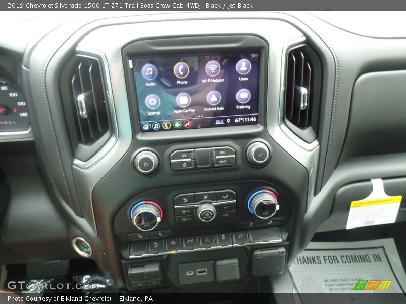 Controls of 2019 Silverado 1500 LT Z71 Trail Boss Crew Cab 4WD