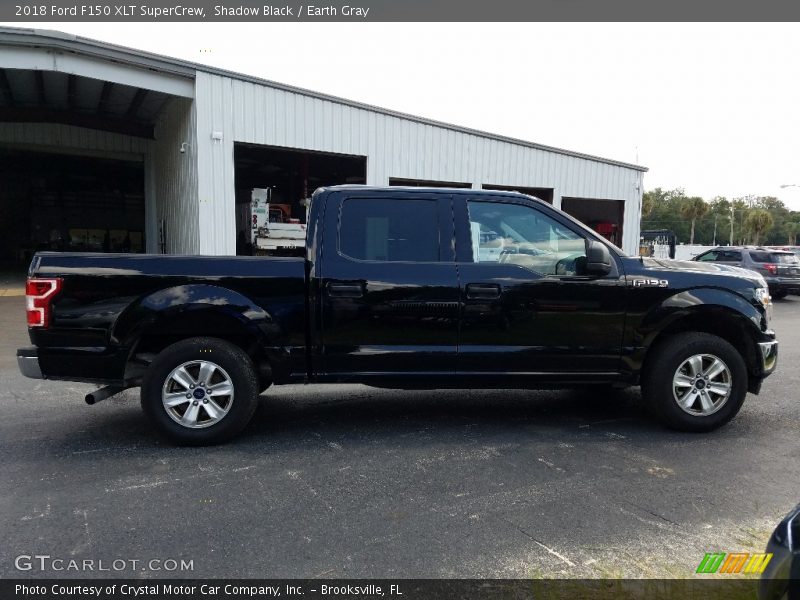 Shadow Black / Earth Gray 2018 Ford F150 XLT SuperCrew