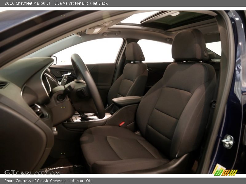 Blue Velvet Metallic / Jet Black 2016 Chevrolet Malibu LT
