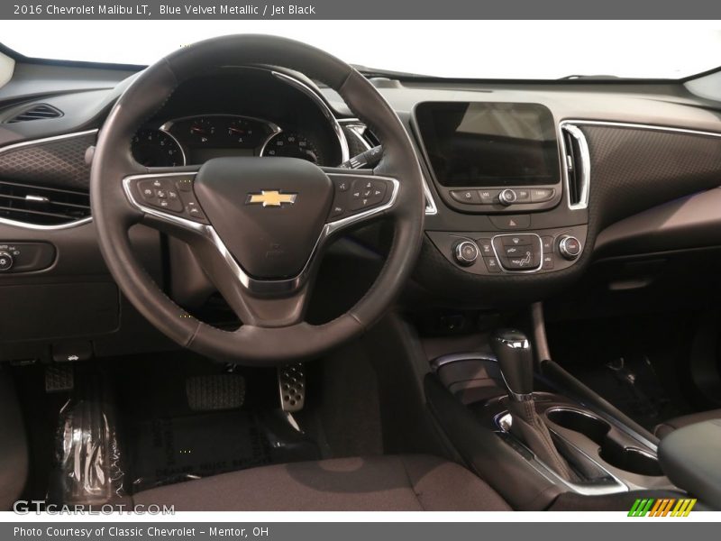 Blue Velvet Metallic / Jet Black 2016 Chevrolet Malibu LT