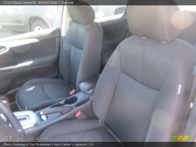 Brilliant Silver / Charcoal 2014 Nissan Sentra SR