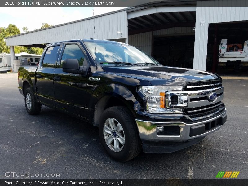 Shadow Black / Earth Gray 2018 Ford F150 XLT SuperCrew