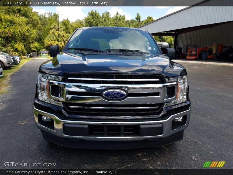 Shadow Black / Earth Gray 2018 Ford F150 XLT SuperCrew