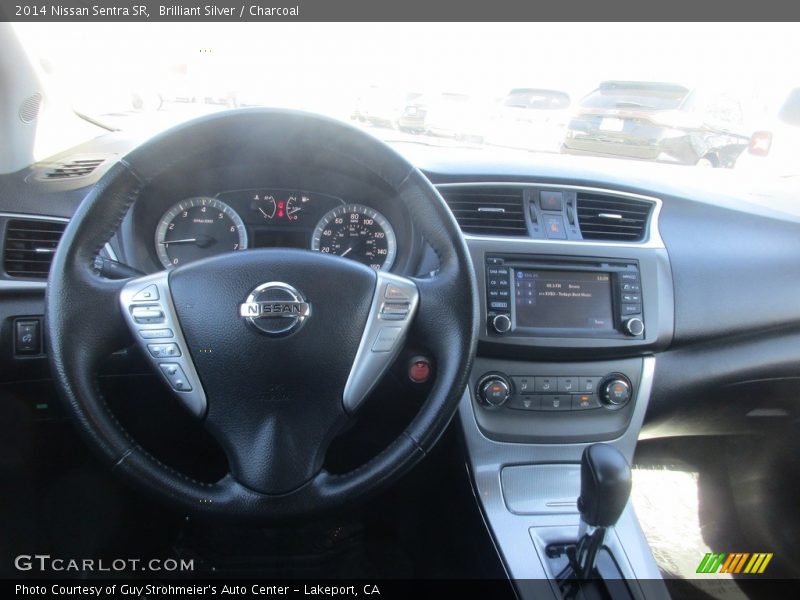 Brilliant Silver / Charcoal 2014 Nissan Sentra SR