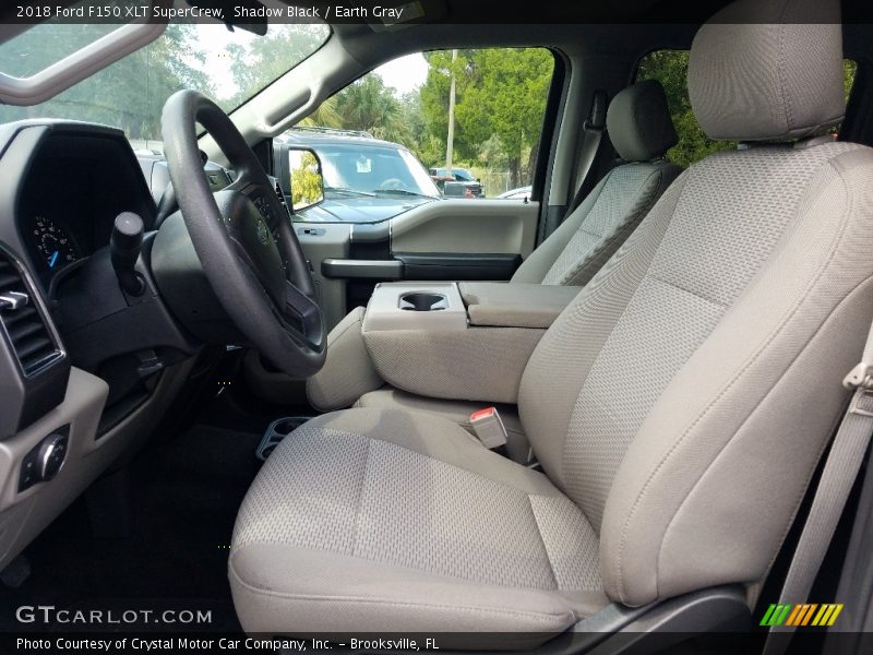 Shadow Black / Earth Gray 2018 Ford F150 XLT SuperCrew