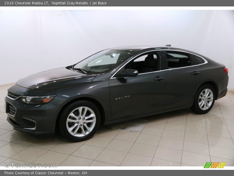 Nightfall Gray Metallic / Jet Black 2016 Chevrolet Malibu LT