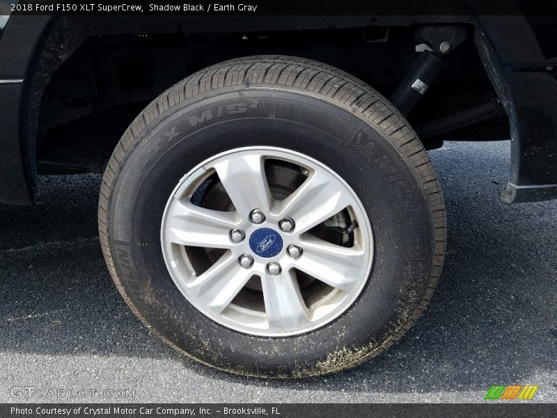 Shadow Black / Earth Gray 2018 Ford F150 XLT SuperCrew