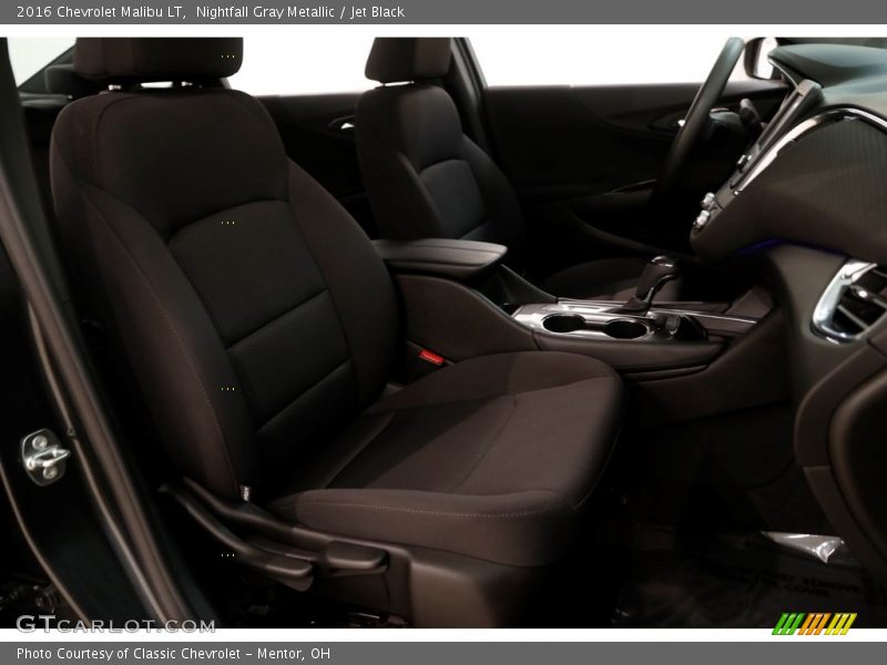 Nightfall Gray Metallic / Jet Black 2016 Chevrolet Malibu LT