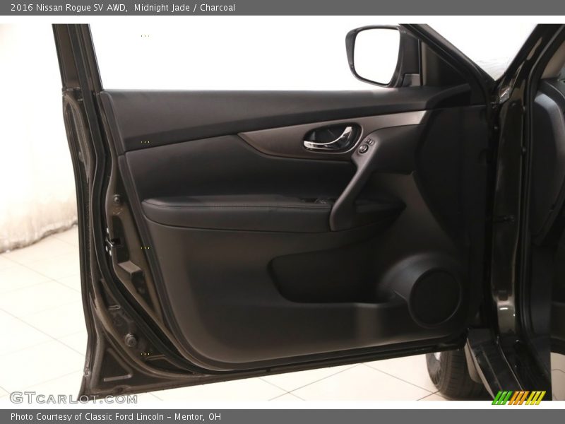 Midnight Jade / Charcoal 2016 Nissan Rogue SV AWD