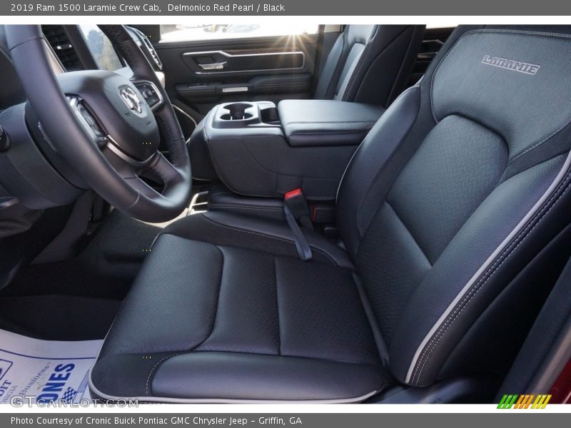 Delmonico Red Pearl / Black 2019 Ram 1500 Laramie Crew Cab