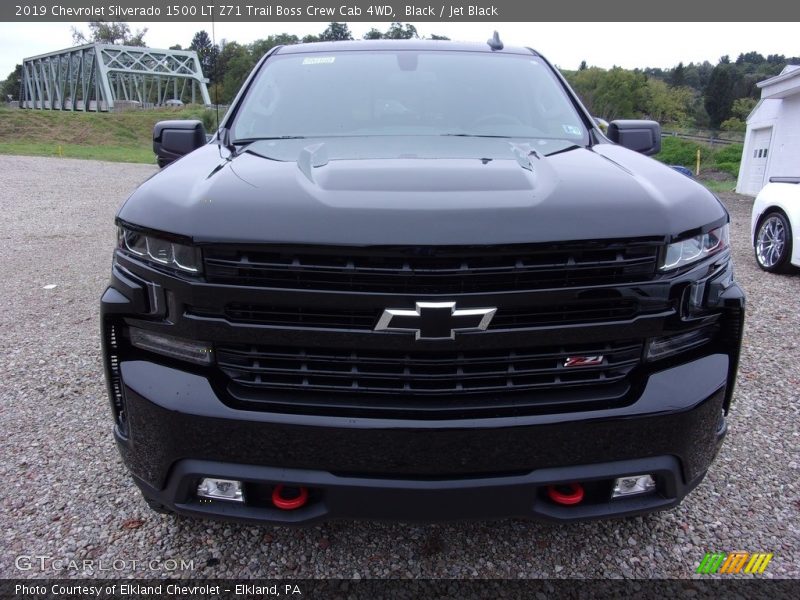 Black / Jet Black 2019 Chevrolet Silverado 1500 LT Z71 Trail Boss Crew Cab 4WD