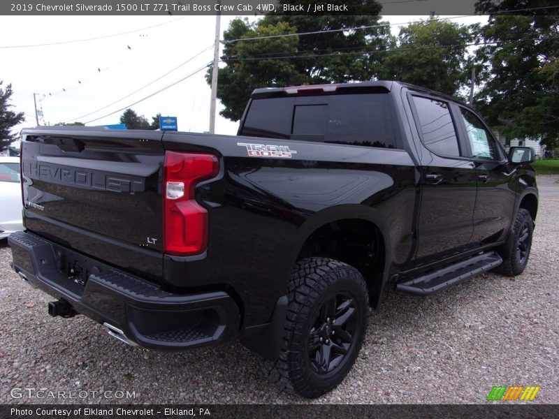 Black / Jet Black 2019 Chevrolet Silverado 1500 LT Z71 Trail Boss Crew Cab 4WD