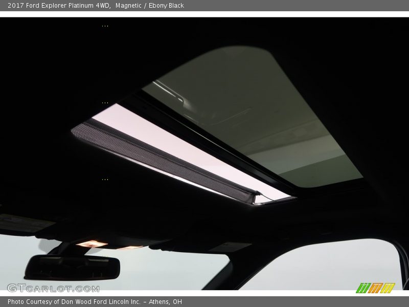 Magnetic / Ebony Black 2017 Ford Explorer Platinum 4WD