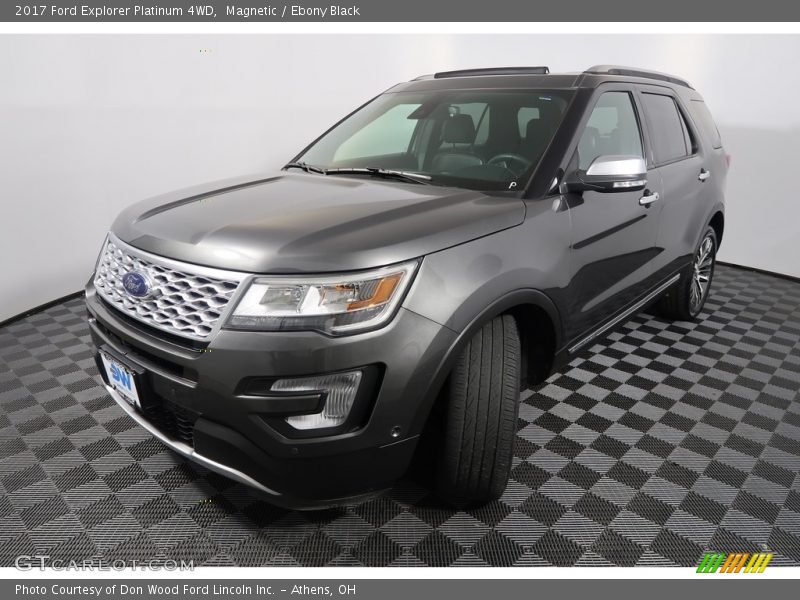 Magnetic / Ebony Black 2017 Ford Explorer Platinum 4WD