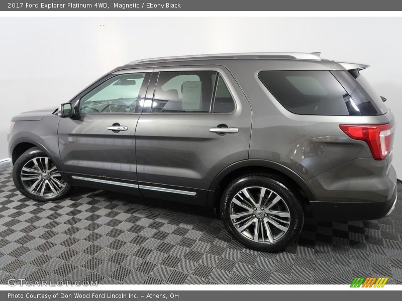 Magnetic / Ebony Black 2017 Ford Explorer Platinum 4WD