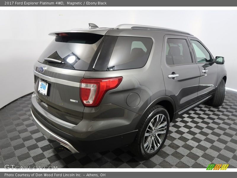 Magnetic / Ebony Black 2017 Ford Explorer Platinum 4WD