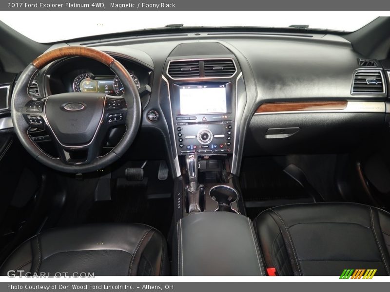 Magnetic / Ebony Black 2017 Ford Explorer Platinum 4WD
