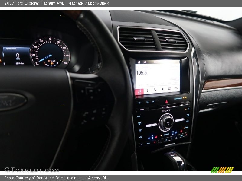 Magnetic / Ebony Black 2017 Ford Explorer Platinum 4WD