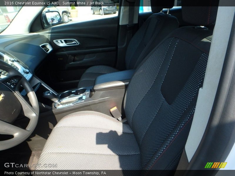 Summit White / Jet Black 2016 Chevrolet Equinox LS AWD