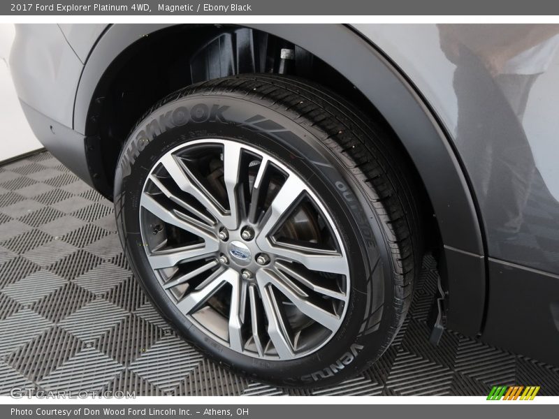 Magnetic / Ebony Black 2017 Ford Explorer Platinum 4WD