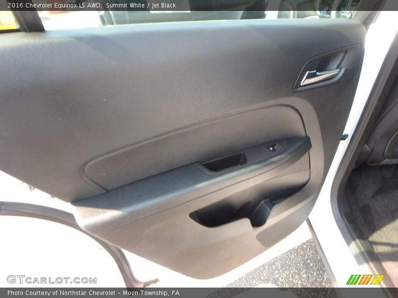 Summit White / Jet Black 2016 Chevrolet Equinox LS AWD
