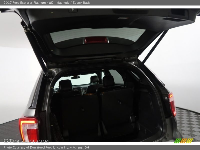 Magnetic / Ebony Black 2017 Ford Explorer Platinum 4WD