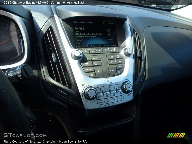 Summit White / Jet Black 2016 Chevrolet Equinox LS AWD