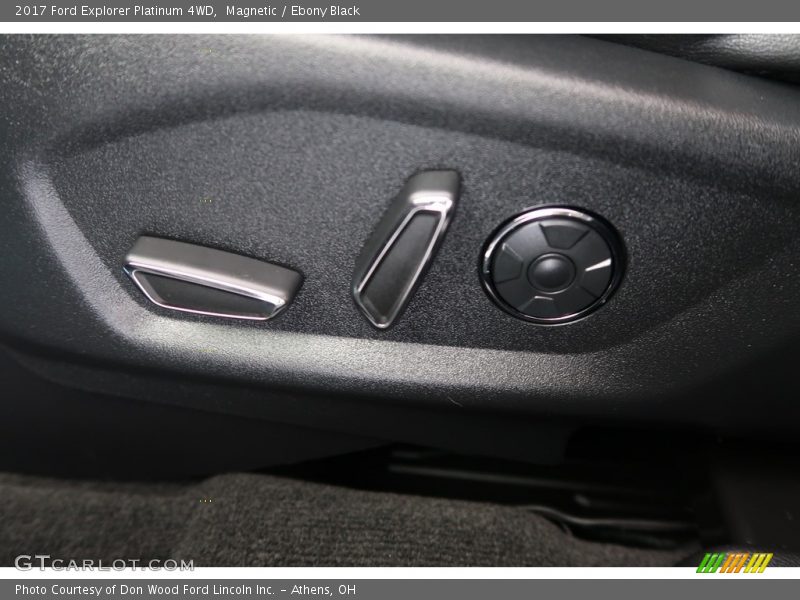 Magnetic / Ebony Black 2017 Ford Explorer Platinum 4WD