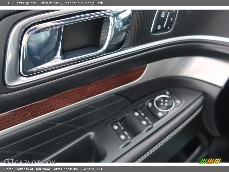Magnetic / Ebony Black 2017 Ford Explorer Platinum 4WD