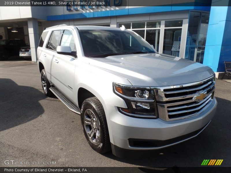 Silver Ice Metallic / Jet Black 2019 Chevrolet Tahoe LS 4WD