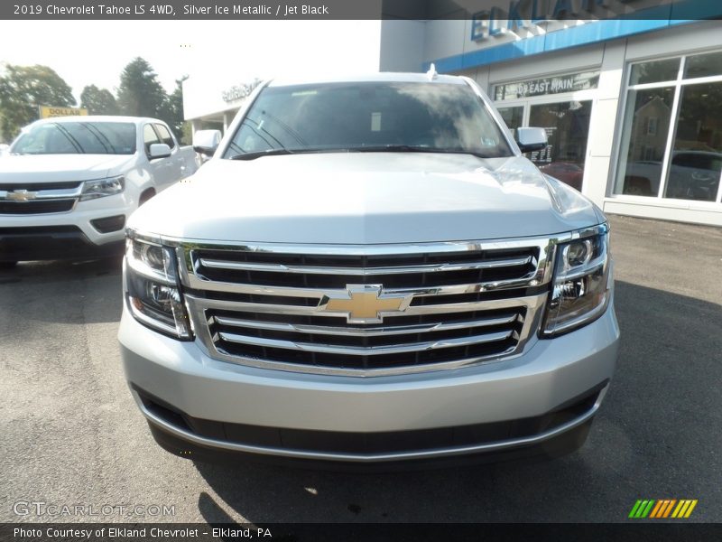 Silver Ice Metallic / Jet Black 2019 Chevrolet Tahoe LS 4WD