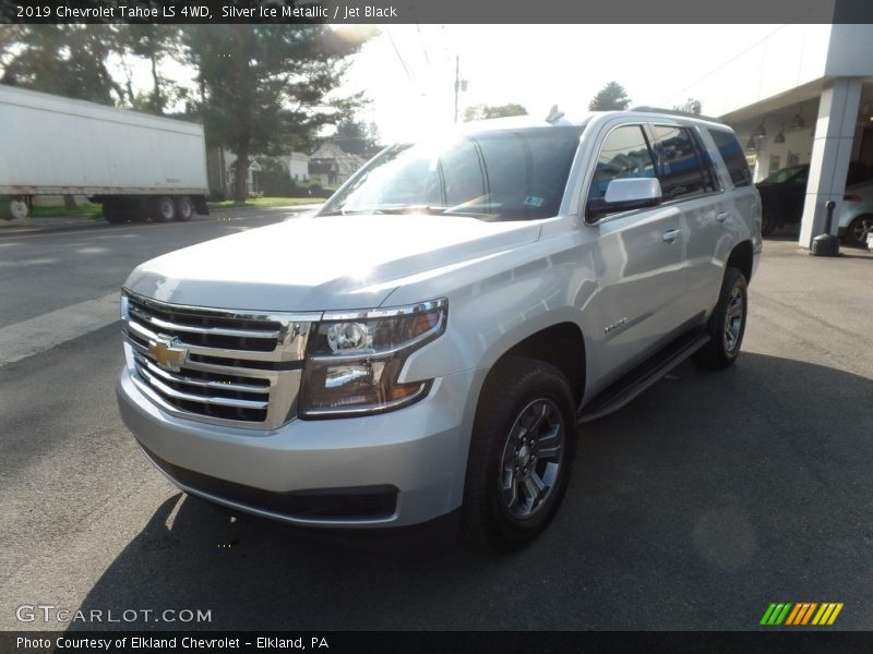 Silver Ice Metallic / Jet Black 2019 Chevrolet Tahoe LS 4WD