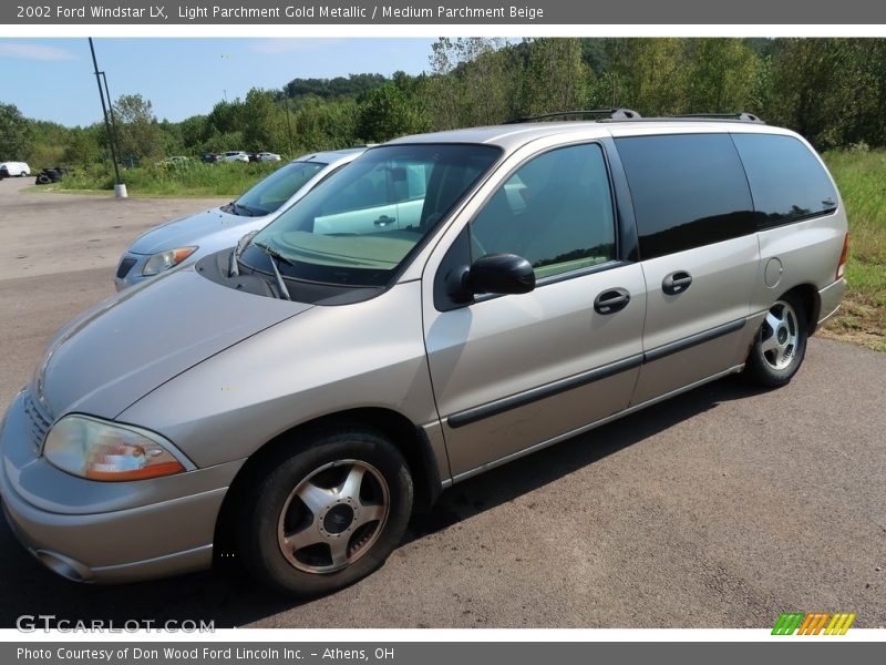 Light Parchment Gold Metallic / Medium Parchment Beige 2002 Ford Windstar LX