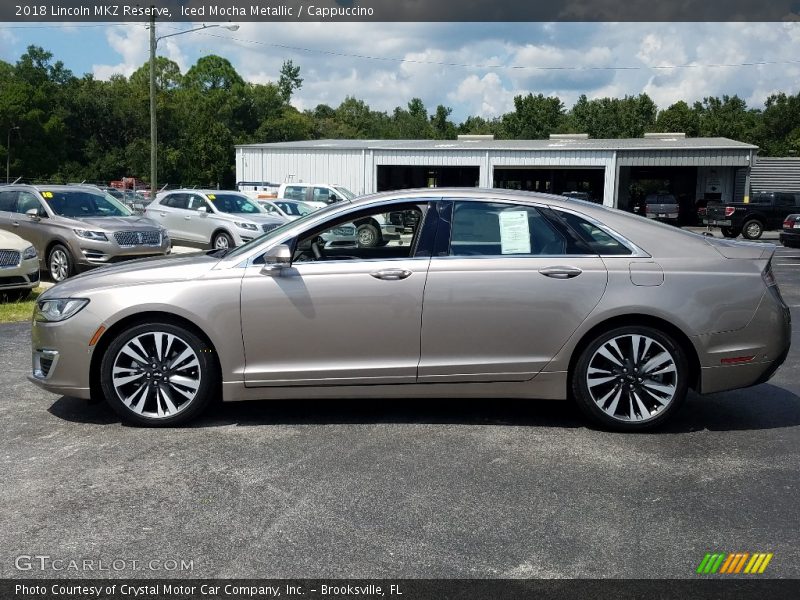 Iced Mocha Metallic / Cappuccino 2018 Lincoln MKZ Reserve