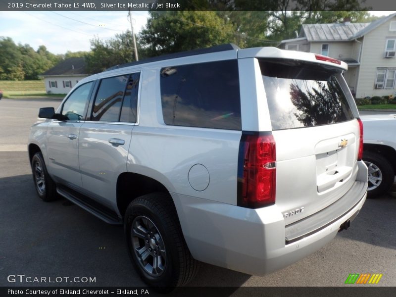 Silver Ice Metallic / Jet Black 2019 Chevrolet Tahoe LS 4WD