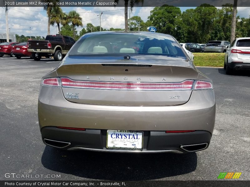 Iced Mocha Metallic / Cappuccino 2018 Lincoln MKZ Reserve