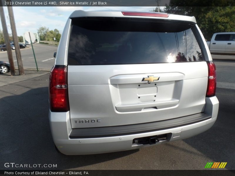 Silver Ice Metallic / Jet Black 2019 Chevrolet Tahoe LS 4WD