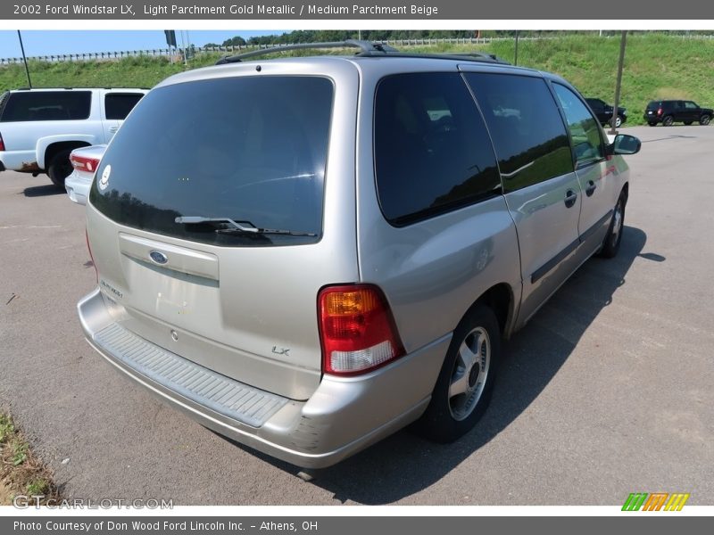 Light Parchment Gold Metallic / Medium Parchment Beige 2002 Ford Windstar LX